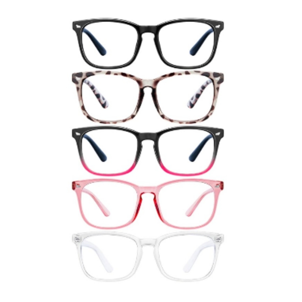 FEIDU 5 pr Blue Light Blocking Glasses for Women/Men Computer Reading NIB